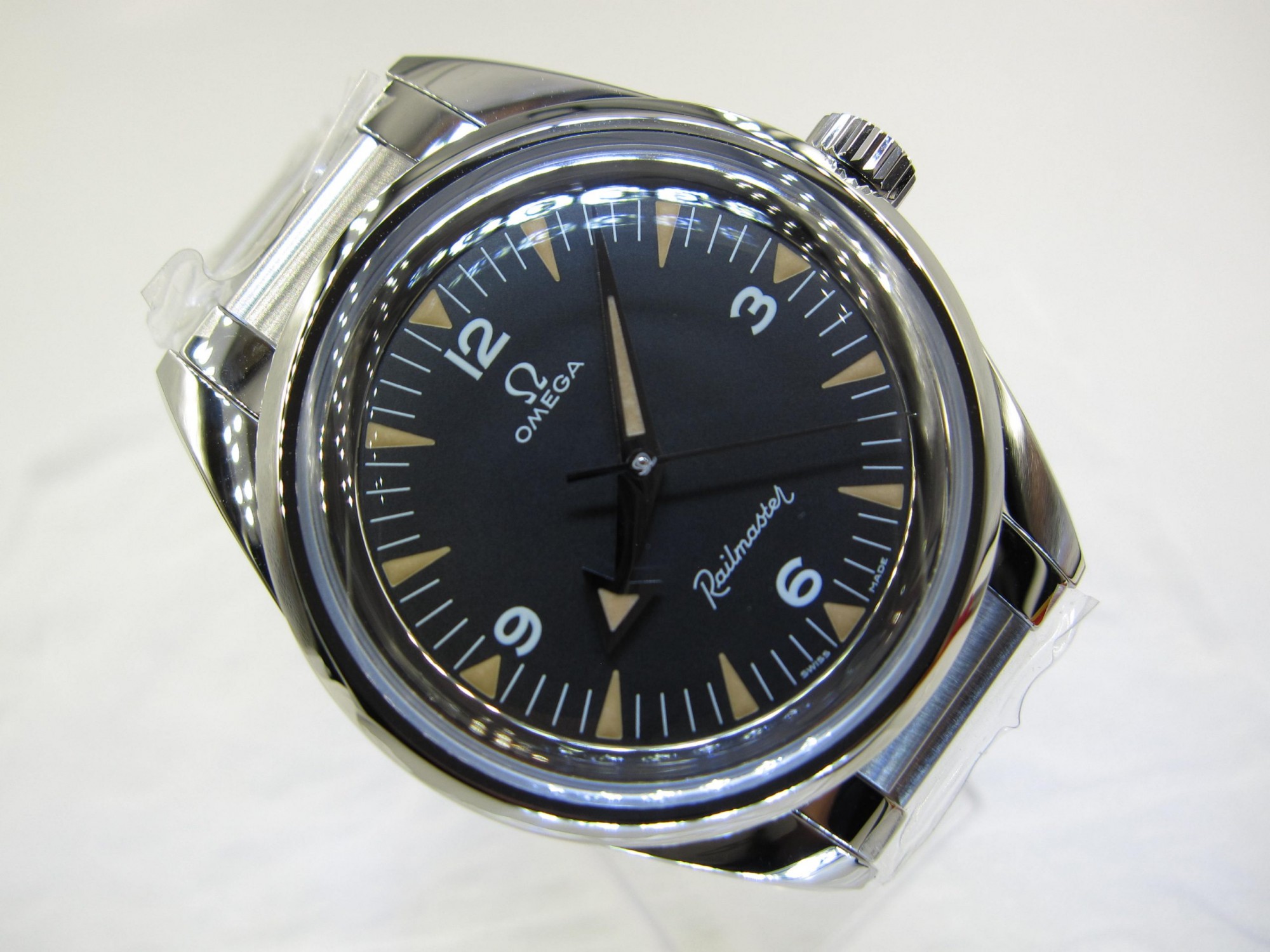 Omega railmaster outlet anniversary