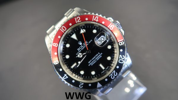 Rolex GMT Master II 16710 No Pin Hole (Pre-Owned Rolex Watch) RL-580