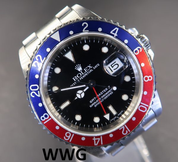 Rolex GMT Master II 16710 With Pin Hole (Pre-Owned Rolex Watch) RL-608