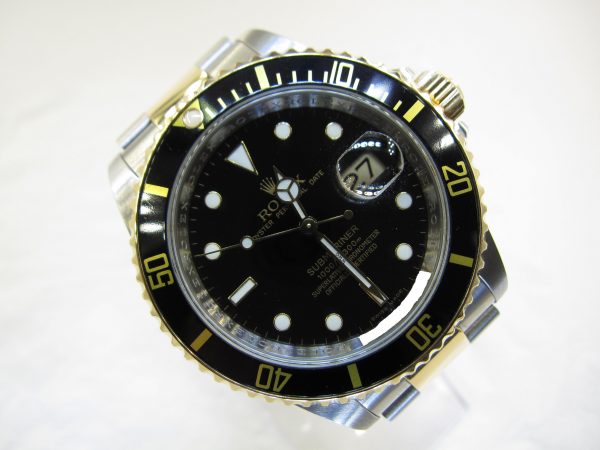 Rolex Submariner Date 16613LN With Chapter Ring(Pre-Owned Rolex Watch)RL-303