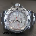 Rolex Yacht Master 16622 Platinium Dial(Pre Owned Rolex Watch)RL-586