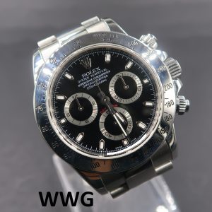 Rolex Daytona Cosmograph 116520 Black Dial(Pre-Owned Rolex Watch)RL-248