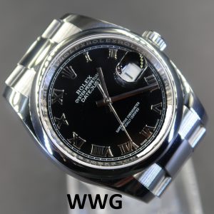 Rolex Datejust 116200 Black Dial(Pre Owned Rolex Watch)RL-554