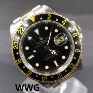 Rolex GMT Master II 16713LN Black Dial(Pre Owned Rolex Watch)RL-643