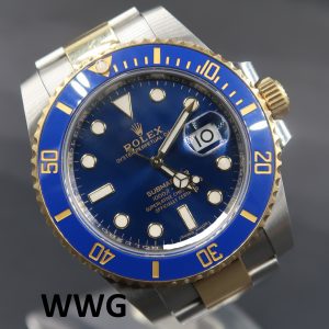 Rolex Submariner Date 116613LB Blue Dial(Pre-Owned Rolex Watch) RL-651 (Cash Price)